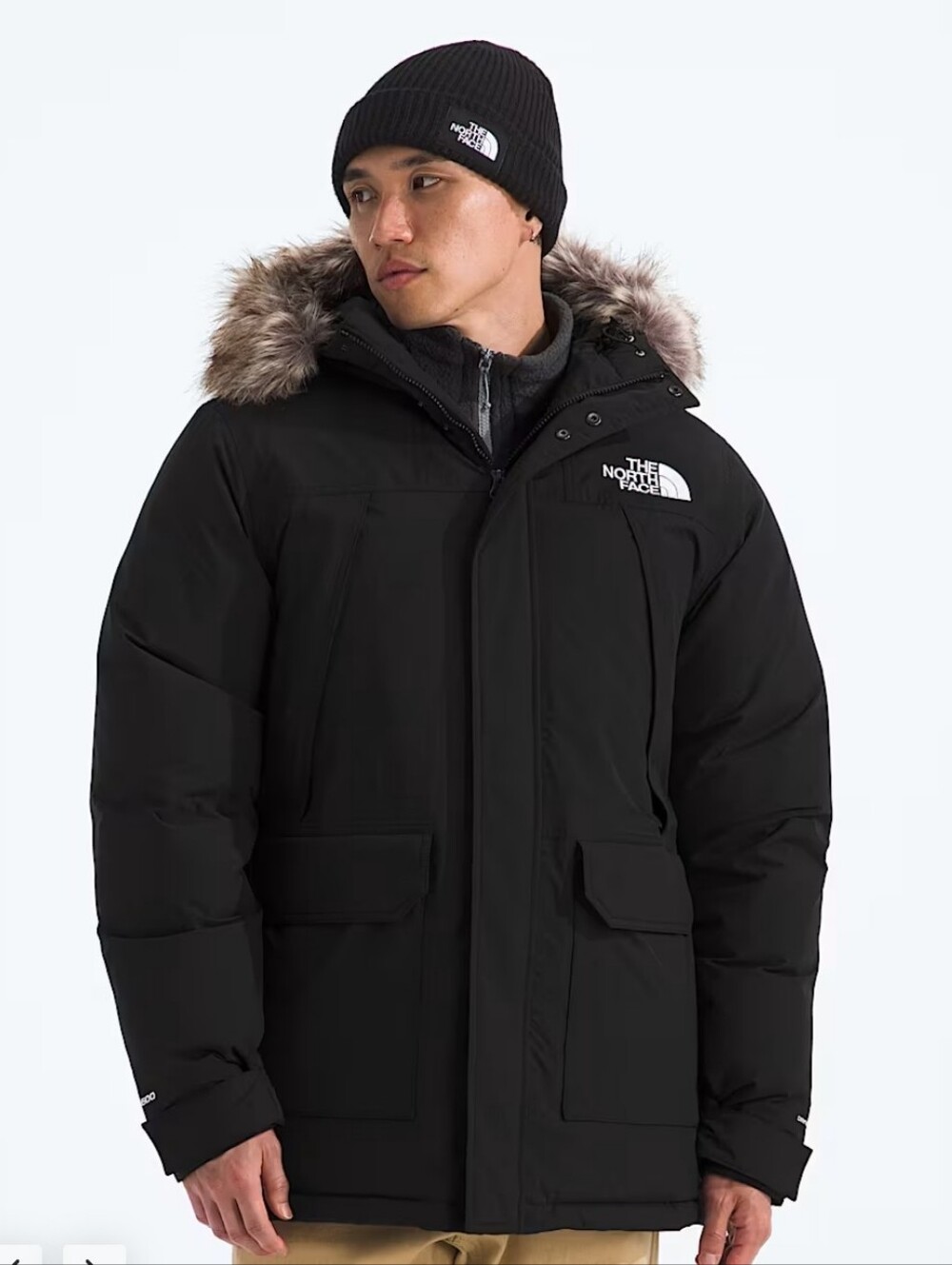 The North Face SEALED! NWT! Men's McMurdo Parka in TNF Black. Sz Md. R2S!